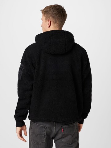 ALPHA INDUSTRIES Overgangsjakke i svart