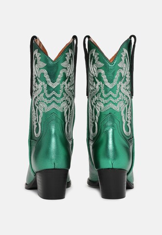 DWRS Cowboy Boots 'Brady' in Green