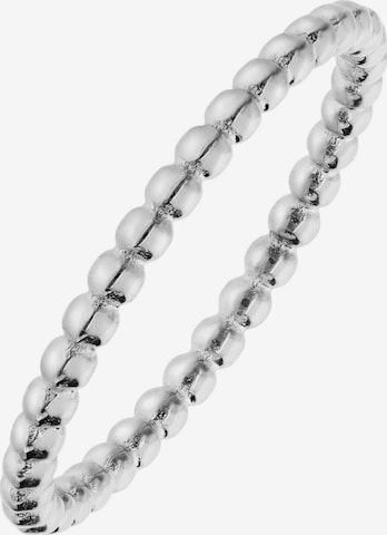 Lucardi Ring in Zilver: voorkant