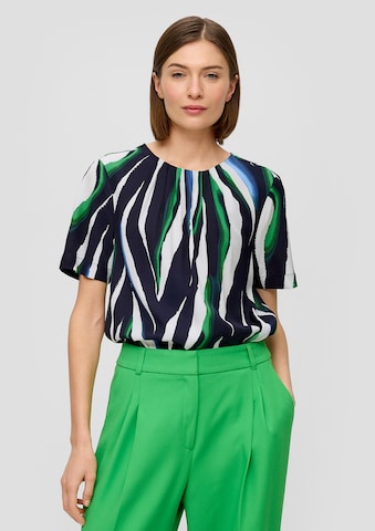 s.Oliver BLACK LABEL Blouse in Blauw: voorkant