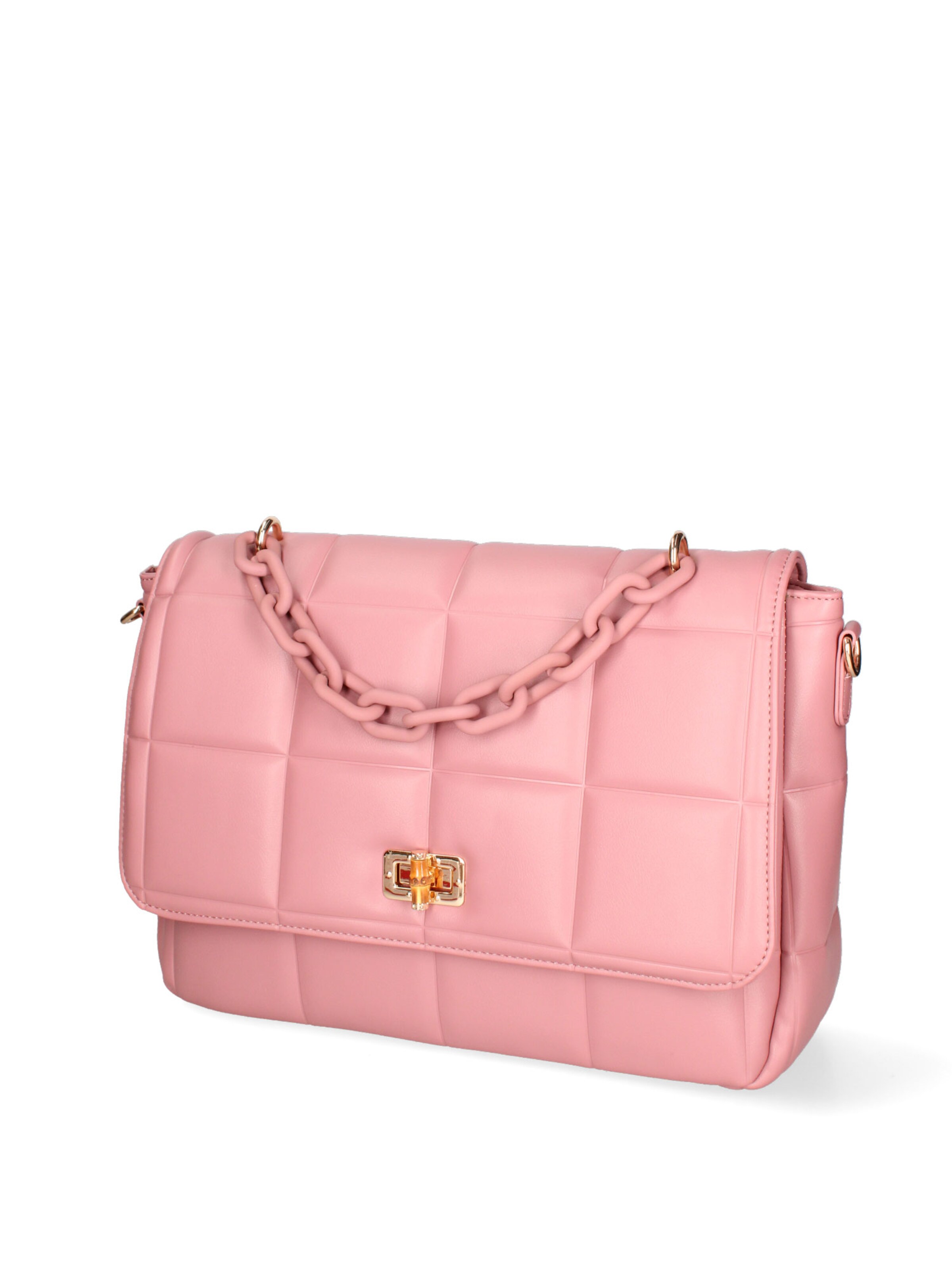 Borsa a mano 'Borsa a mano Solange ecopelle vegana con catena - Diana & Co' di Diana&Co. in rosa