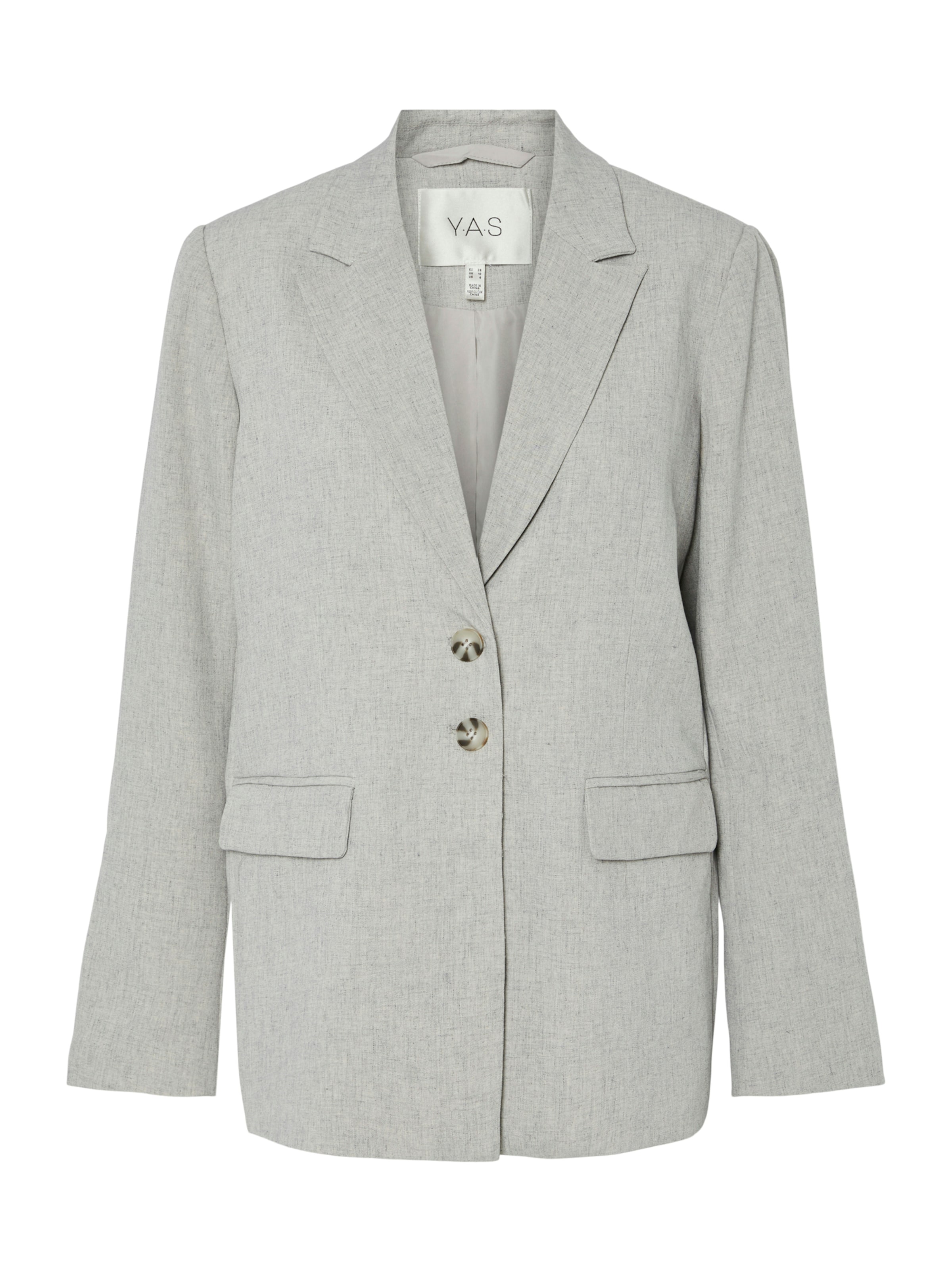Blazer 'YASRIU' YAS en gris : devant