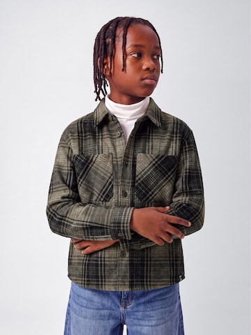 Regular fit Camicia di NAME IT in marrone: frontale