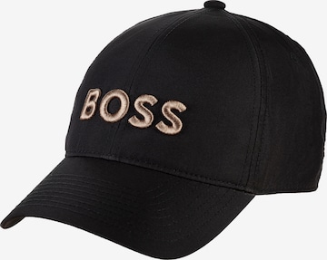 BOSS Cap in Black: front