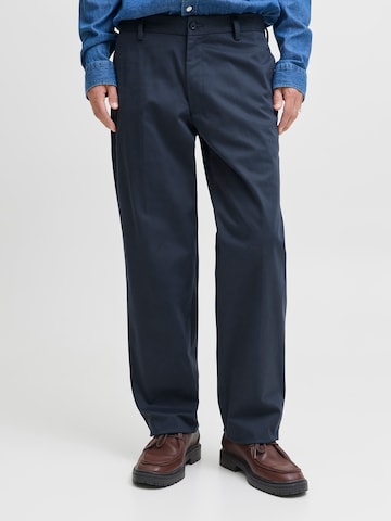 JACK & JONES Свободный крой Брюки-чинос 'JPSTKANE MASON' в Синий: спереди