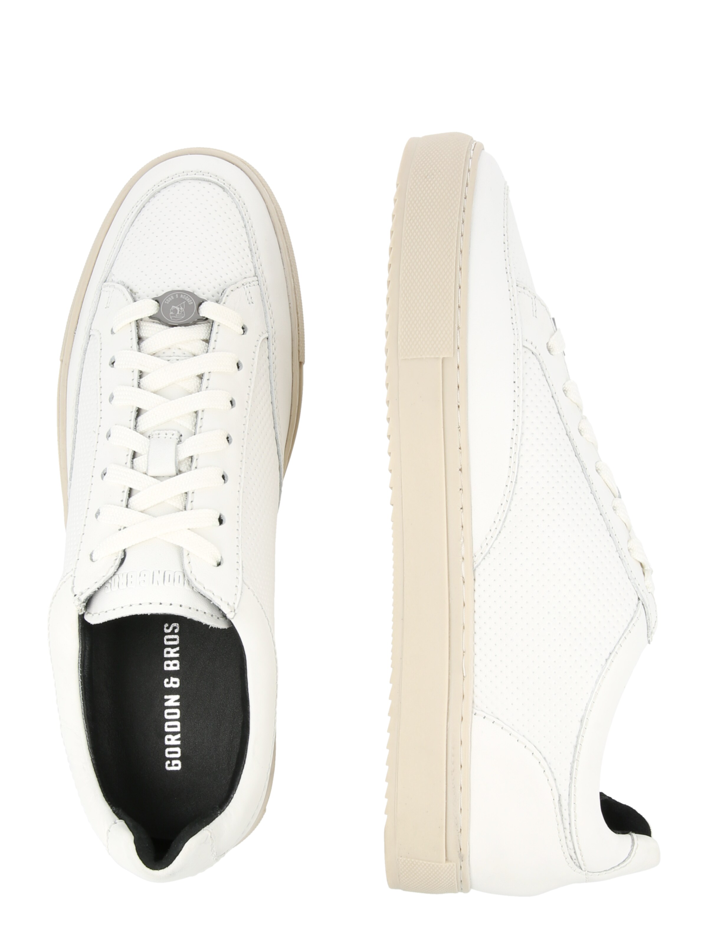 Baskets basses 'Philipp' Gordon & Bros en blanc
