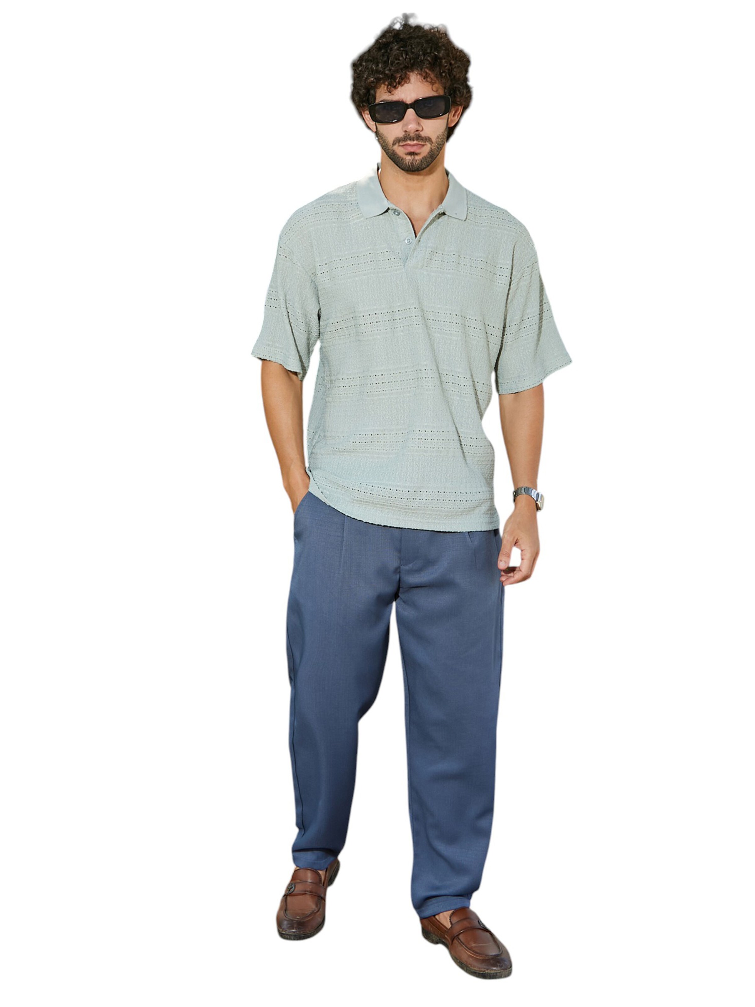 Campus Sutra Shirt in Green