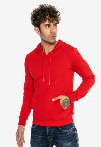 Redbridge Sweatshirt in Rood: voorkant