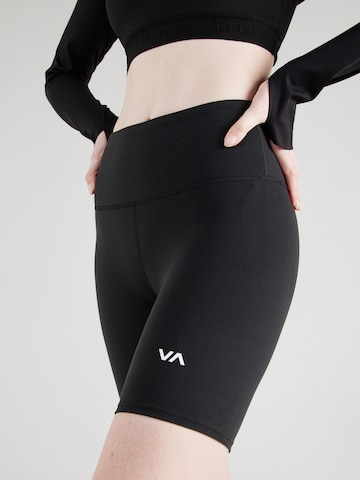 RVCA Skinny Fit Спортен панталон 'ESSENTIAL' в черно