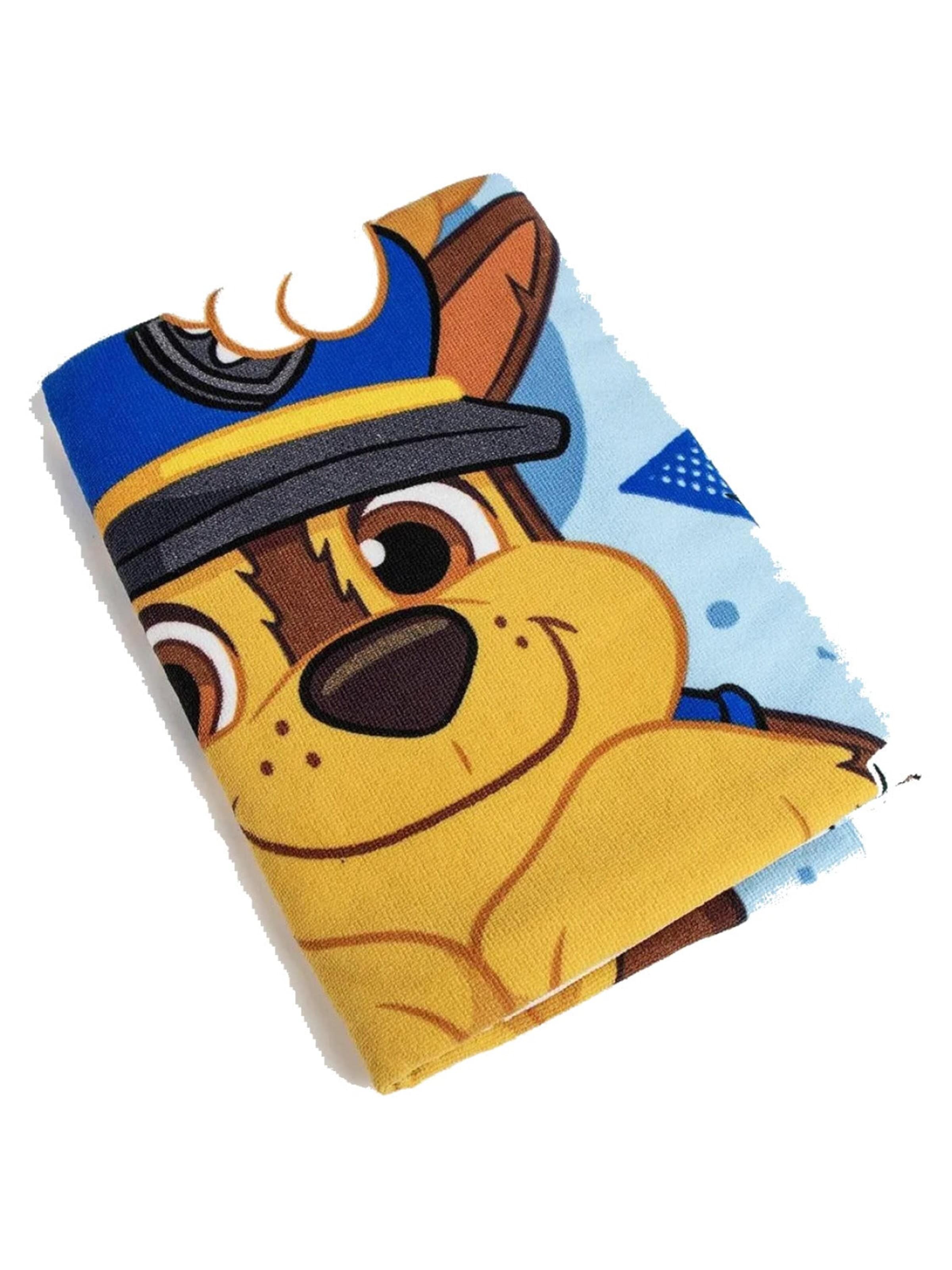 Serviette de plage PAW Patrol en bleu