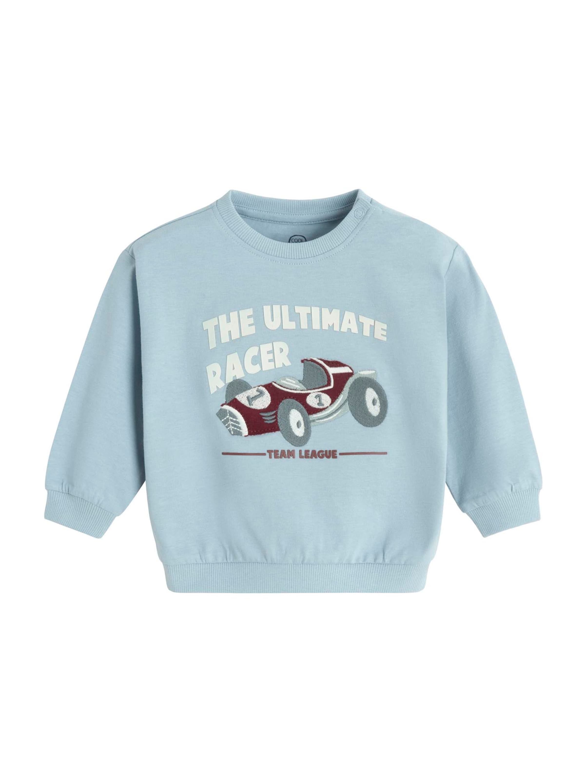 Cool Club Sweat en 68 en bleu / vert / rouge / blanc, Vue avec produit