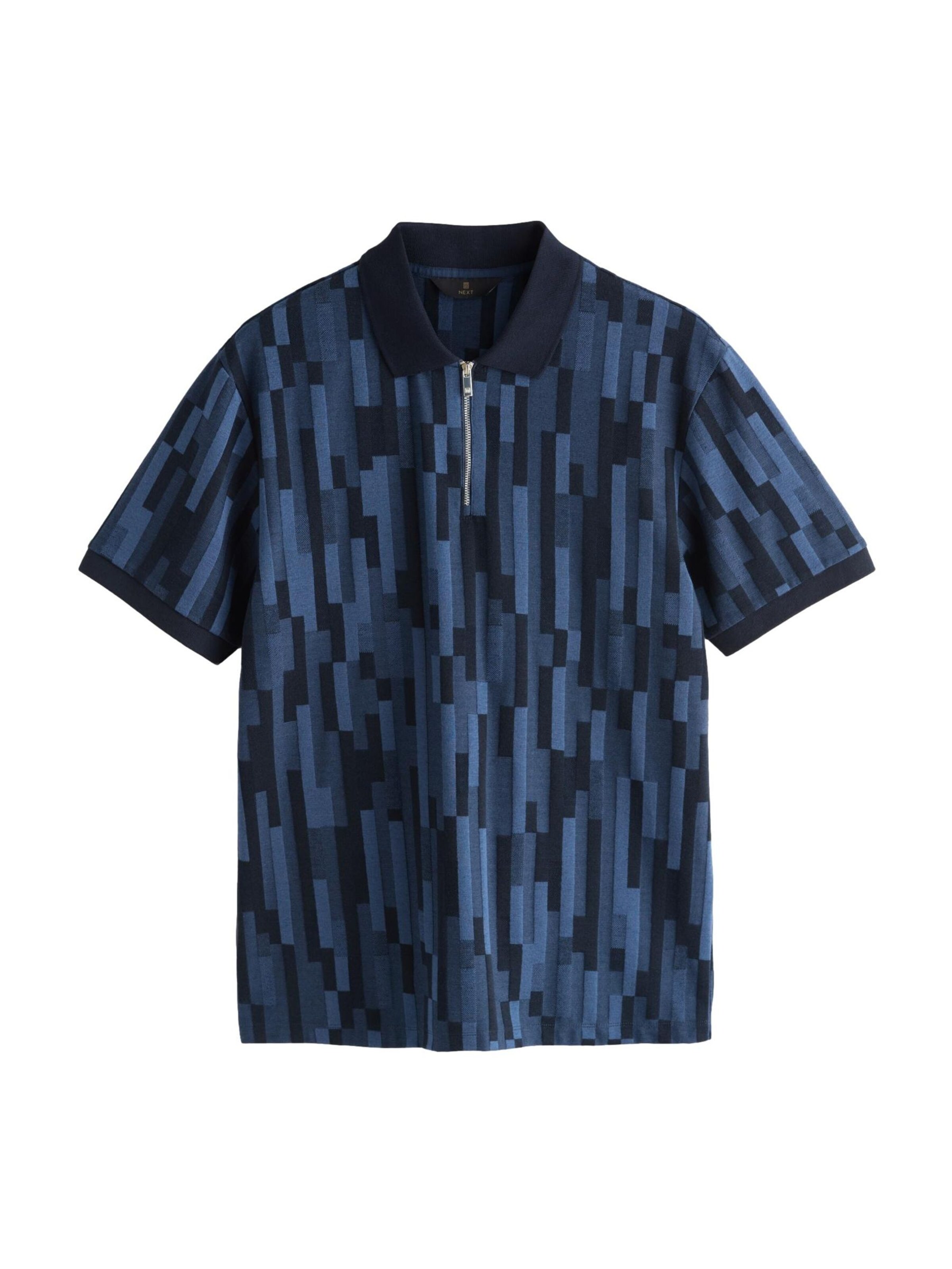 Next Shirt in Blue: front