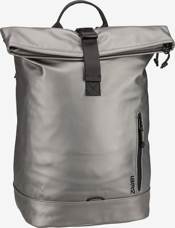 ZWEI Rucksack 'Cargo CAR200' in Silber: Vorderseite