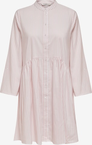 Robe-chemise 'Ditte' ONLY en rose : devant