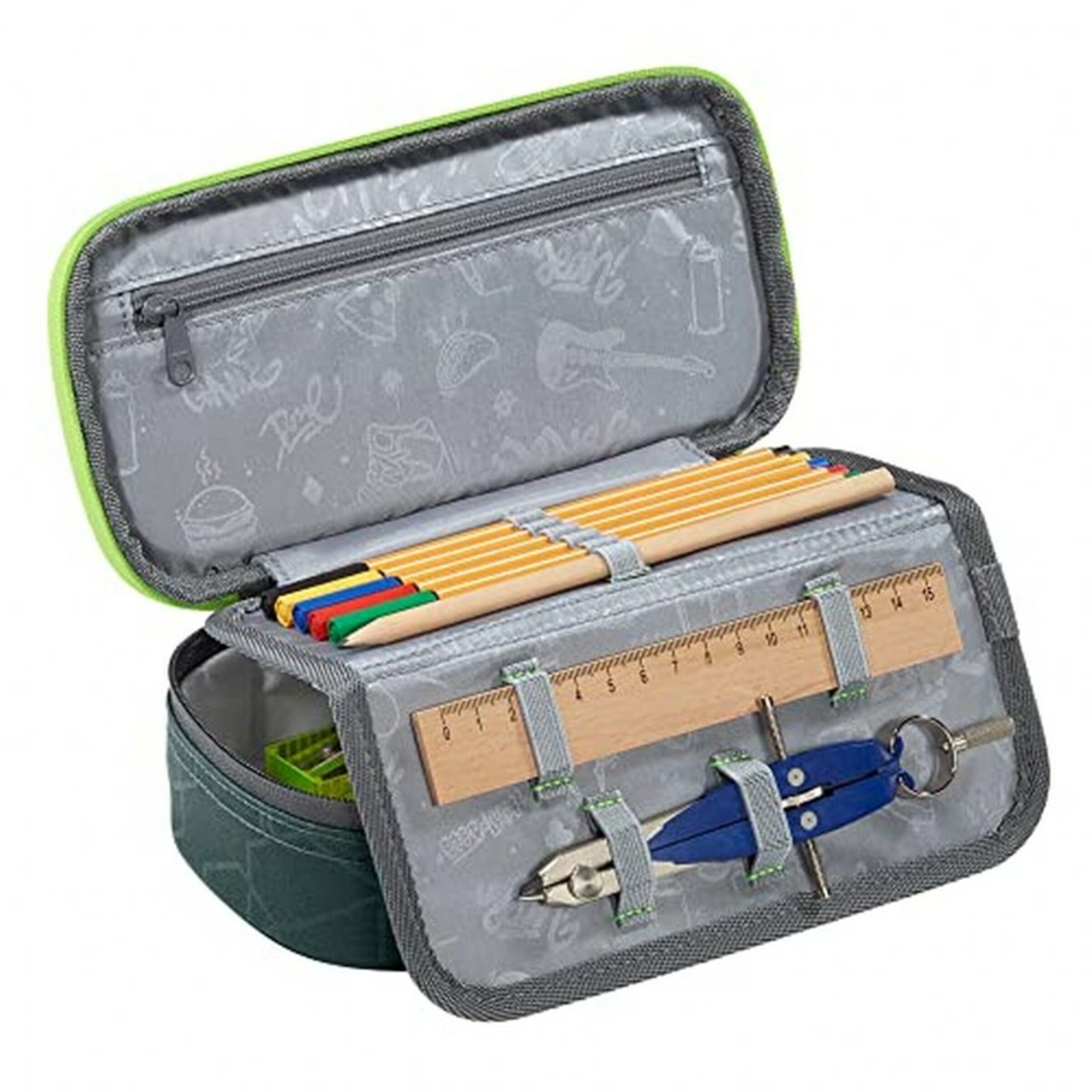 Coocazoo Pencil Case in Green