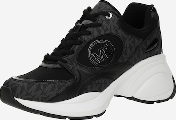 MICHAEL Michael KorsNiske tenisice 'ZUMA' - crna boja: prednji dio