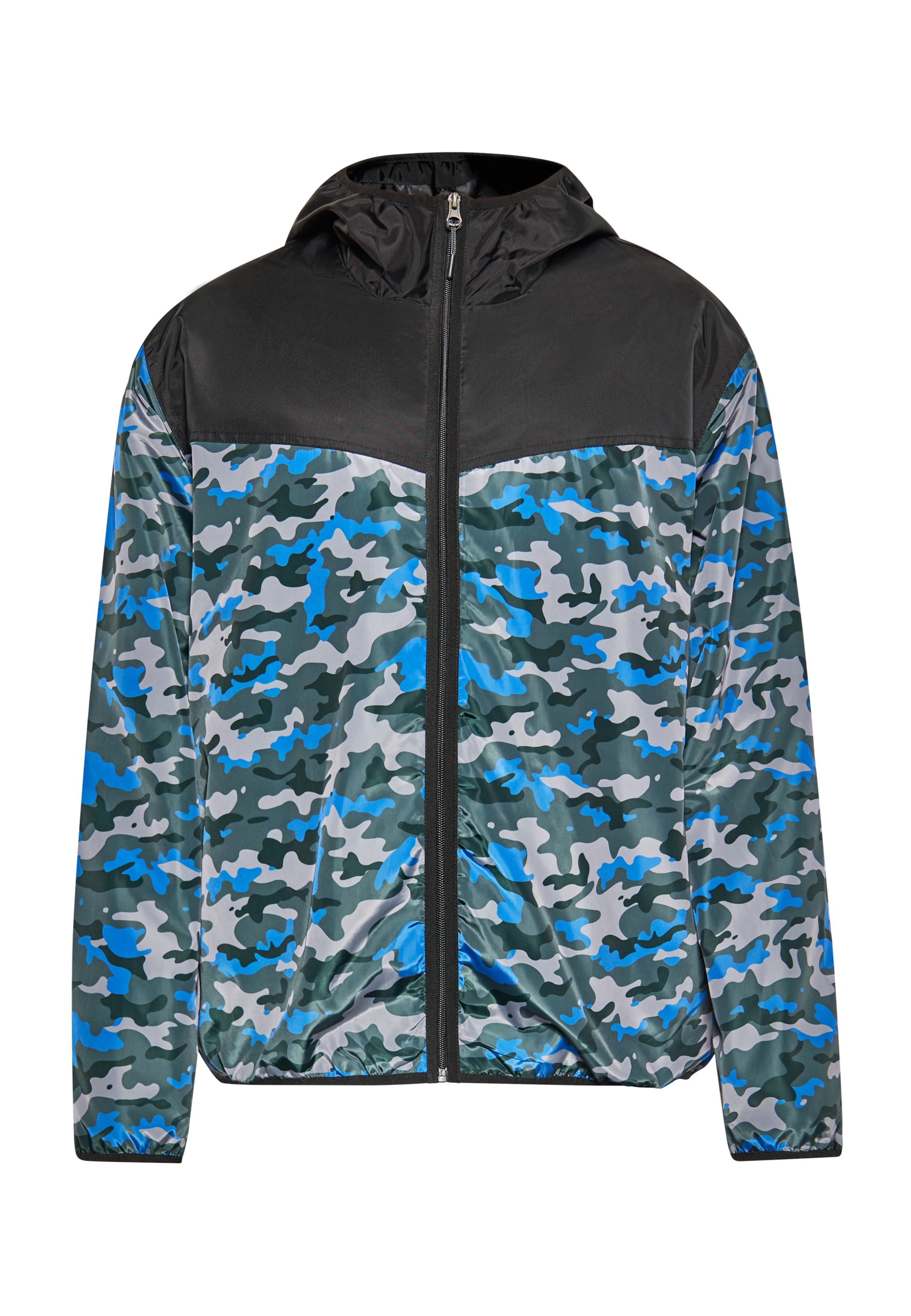 HOMEBASE - Chaqueta de entretiempo en azul: frente
