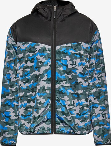 HOMEBASE Between-Season Jacket in Blue: front