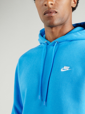 Nike Sportswear Sweatshirt 'CLUB' in Blauw