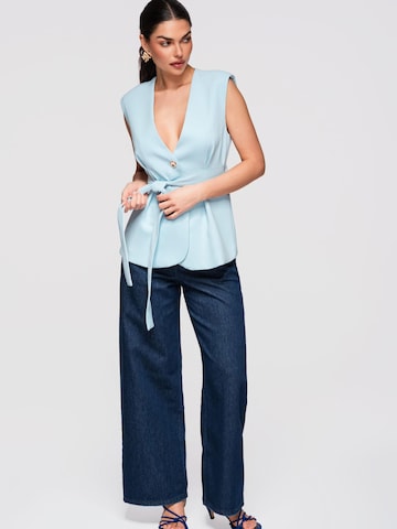 Gilet Ombre en bleu
