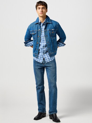 Giacca di mezza stagione 'Wrangler Classic Jacket Stonewash 112362737' di WRANGLER in blu