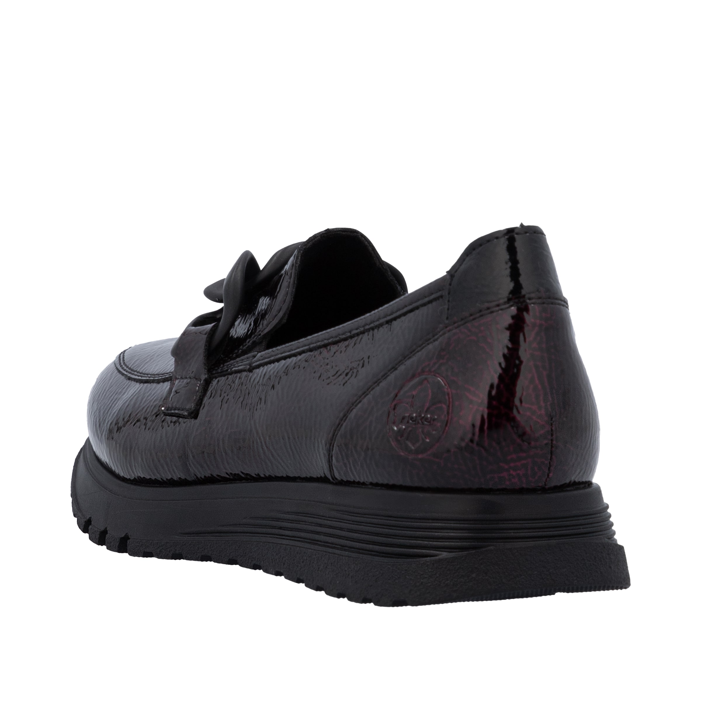 Chaussure basse Rieker en rouge