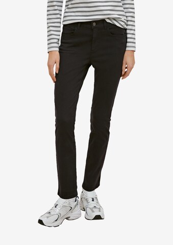 Coupe slim Pantalon comma casual identity en bleu : devant