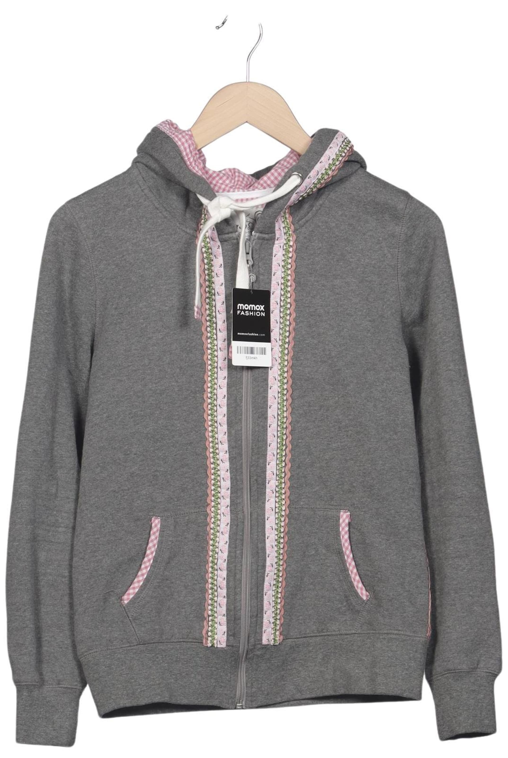 MARJO Kapuzenpullover S in Grau: Vorderseite