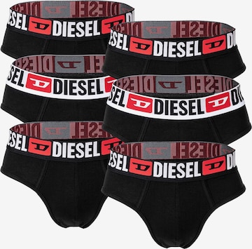 Slip DIESEL en noir : devant