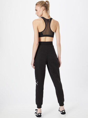 PUMA Tapered Workout Pants in Black