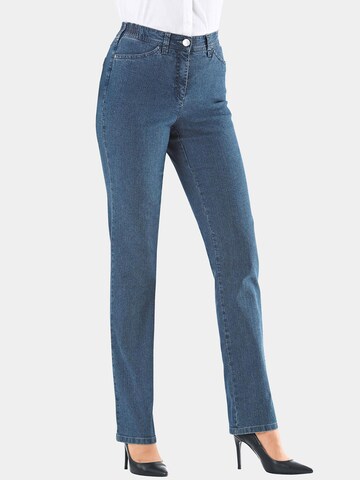 Goldner Regular Jeans 'Anna' in Blauw: voorkant