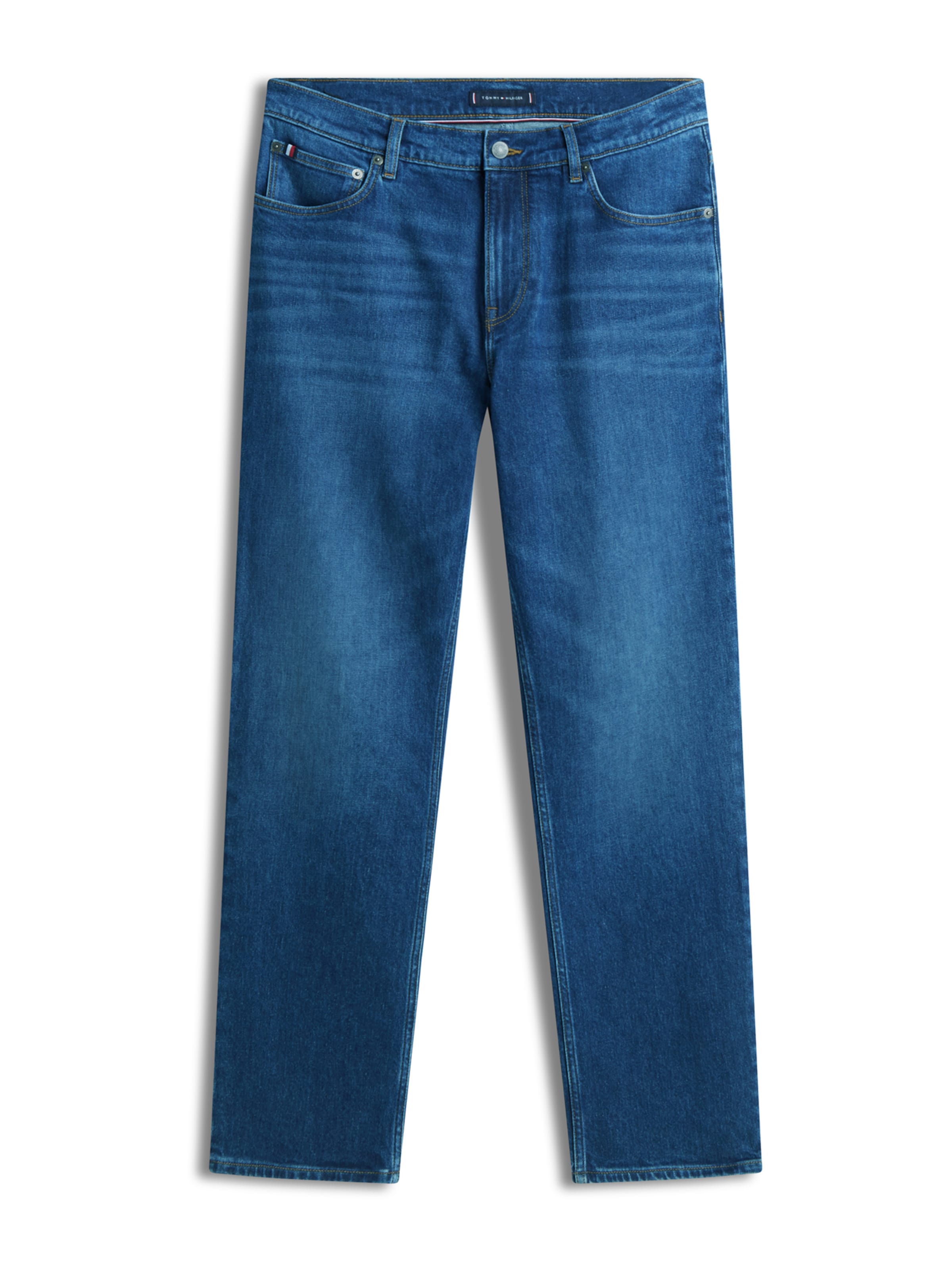 TOMMY HILFIGER Szabványos Farmer 'DENTON' - kék: elől