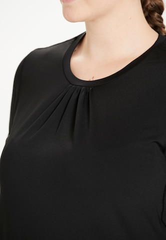 Q by Endurance Performance shirt 'Hella' in Black