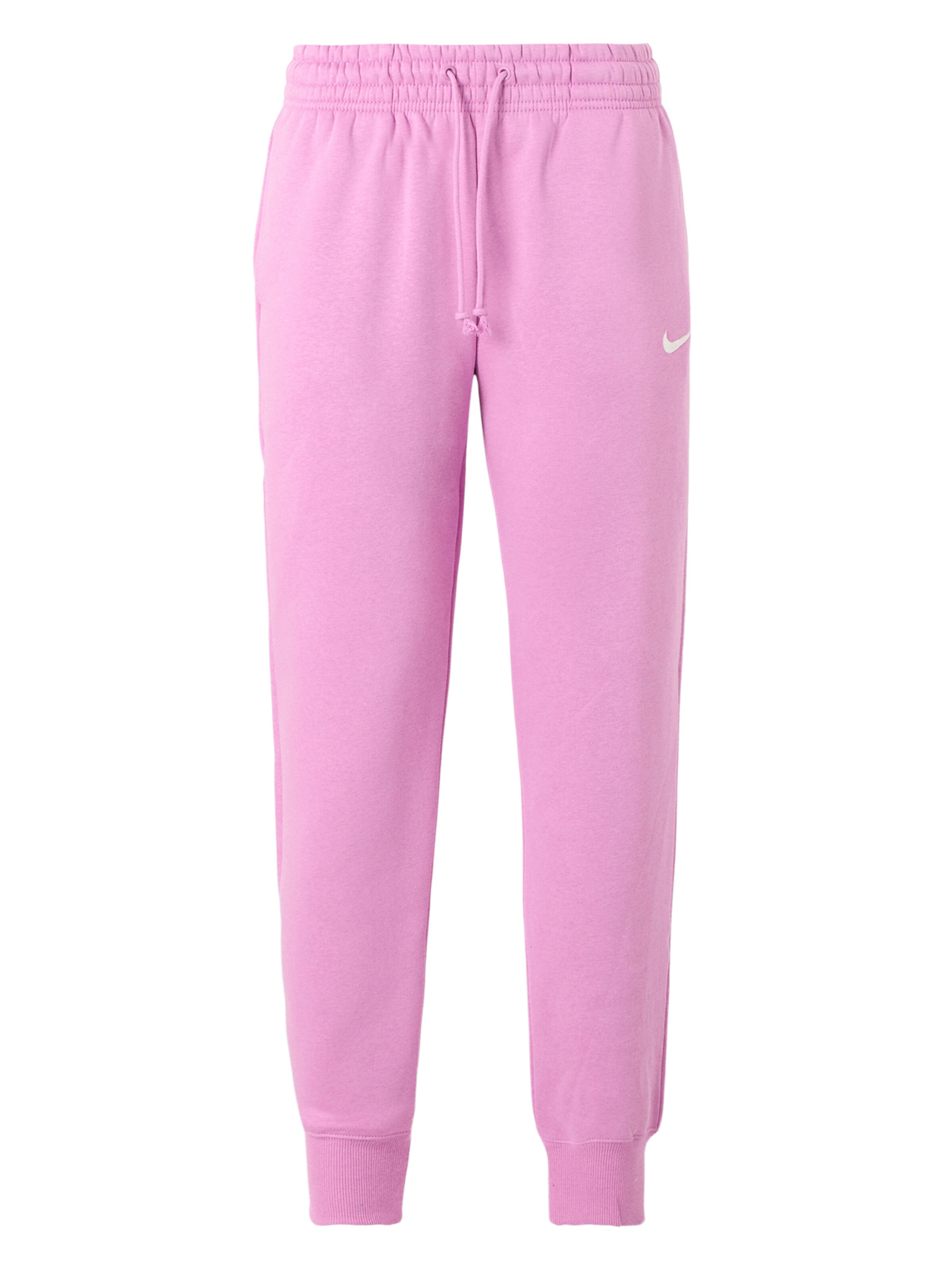 Nike Sportswear Штаны 'Phoenix Fleece' в Ярко-розовый: спереди