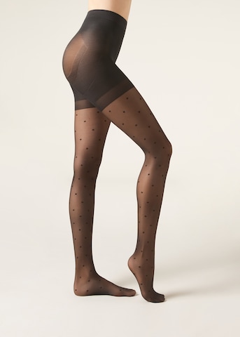 CALZEDONIA Tights in Black: front