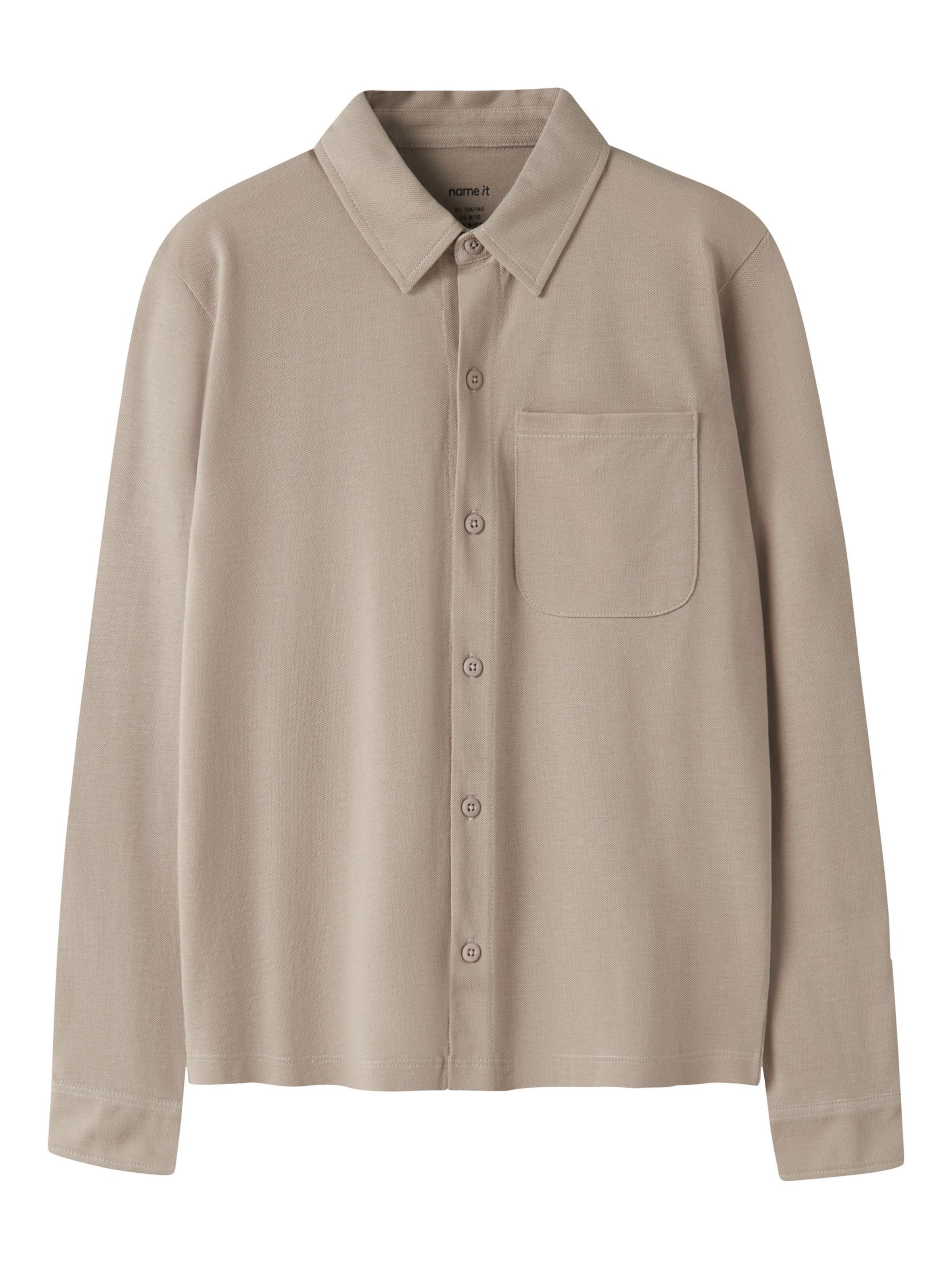 NAME IT Skjorte i beige: forside