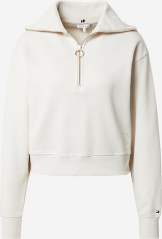 Pull-over TOMMY HILFIGER en blanc : devant