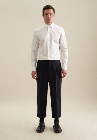 Coupe slim Chemise business 'SMART CLASSICS' SEIDENSTICKER en blanc