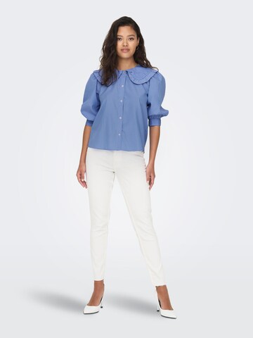 JDY Bluse in Blau