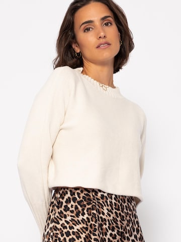 SASSYCLASSY Oversized Sweater in White