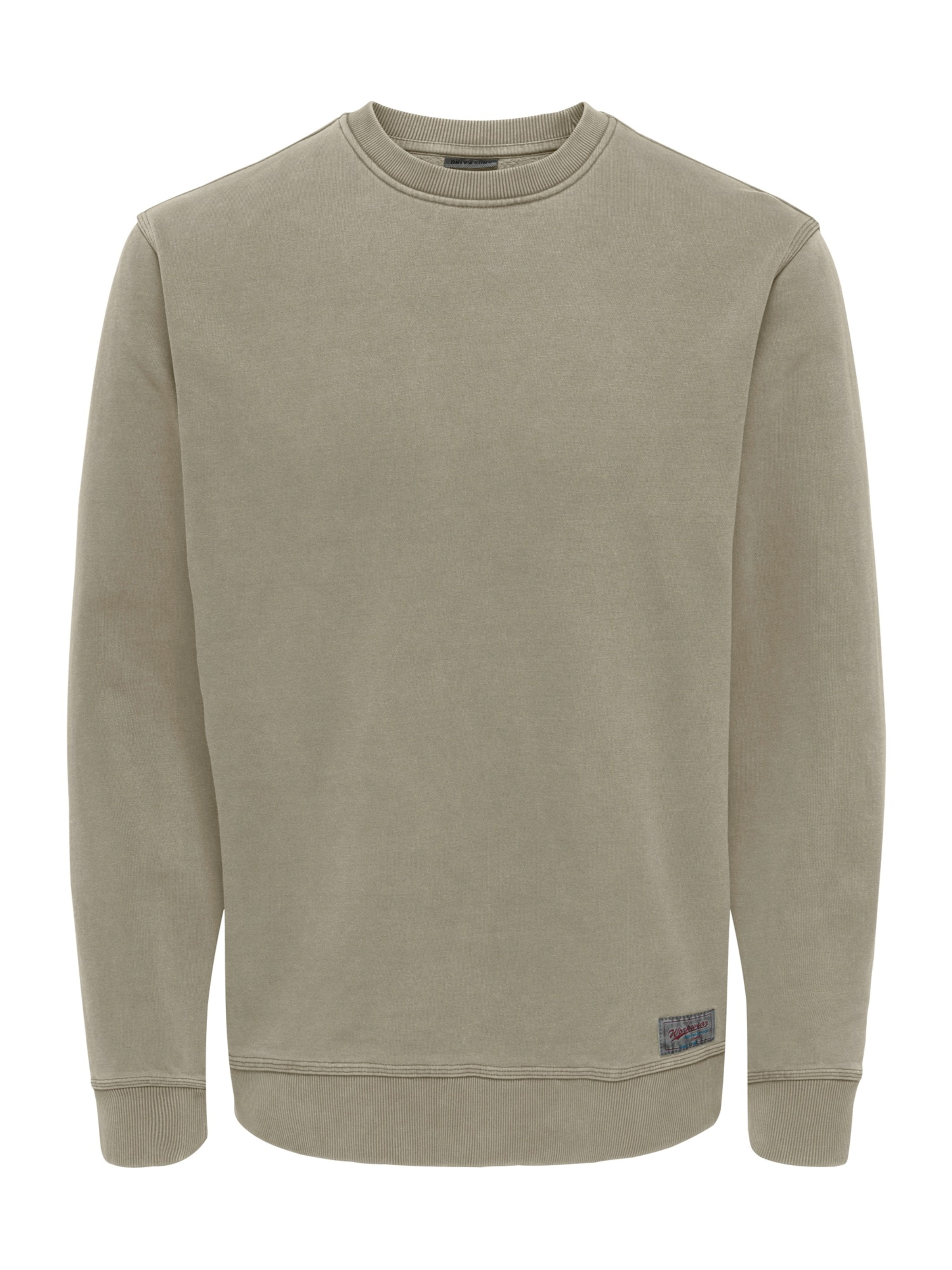 Bluză de molton 'ONSBROCK' Only & Sons pe gri, Vizualizare produs