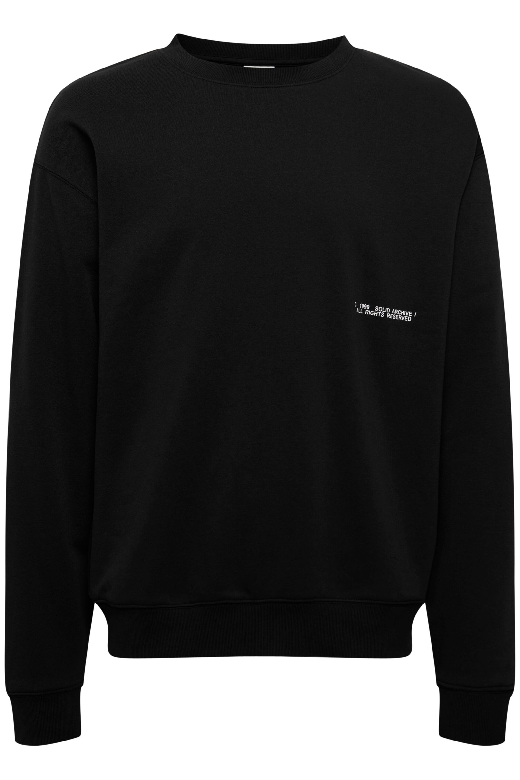 !Solid - Sudadera en negro: frente