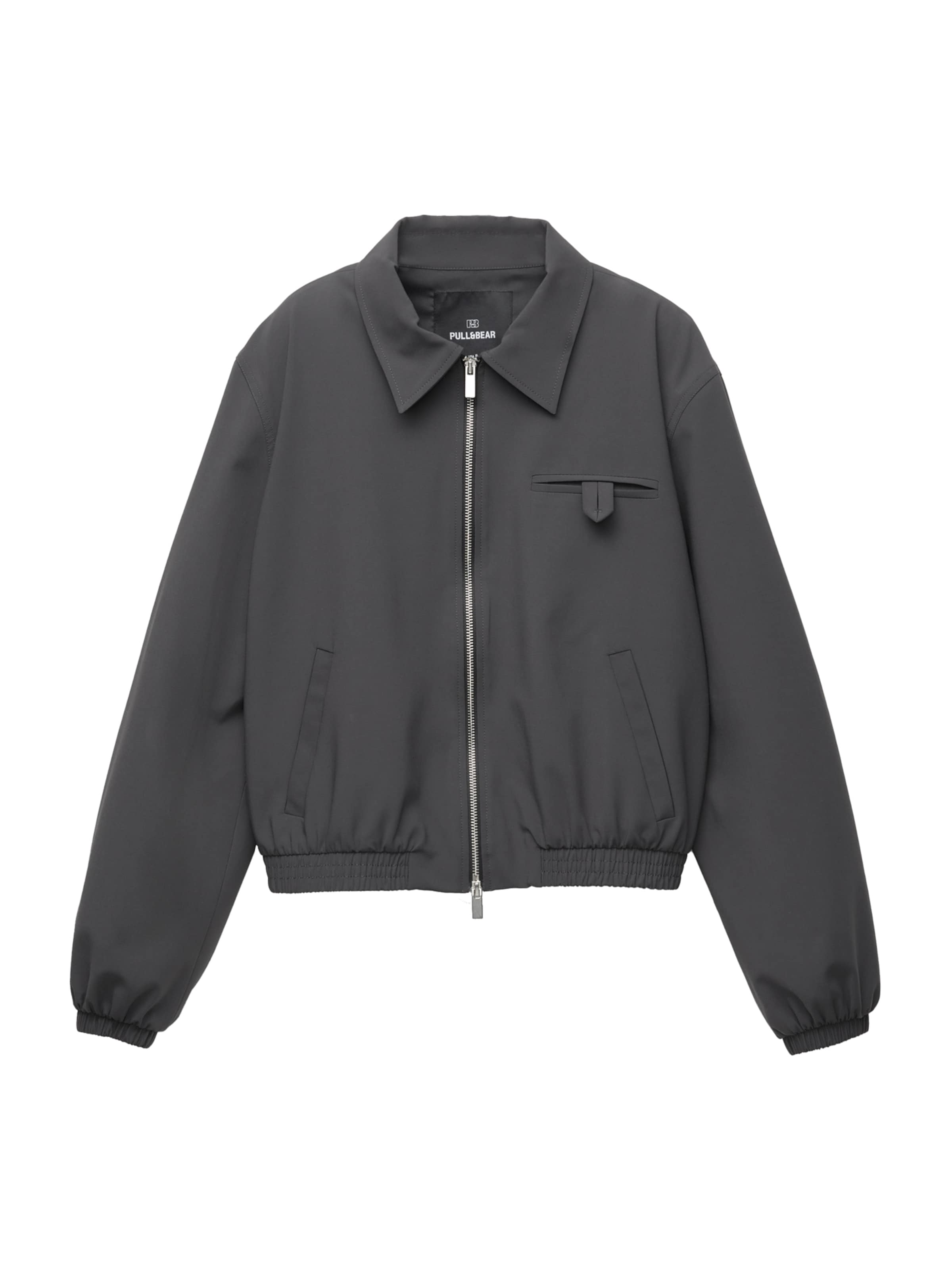 Pull&Bear Overgangsjakke i grå: forside