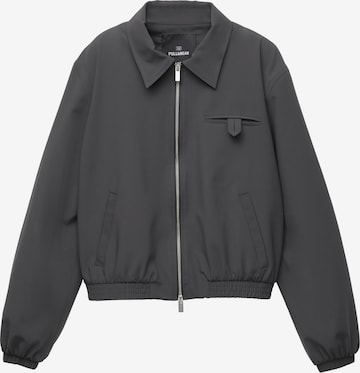 Pull&Bear Välikausitakki värissä harmaa: etupuoli