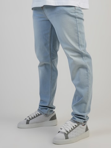 SikSilk Slim fit Jeans in Blue: front