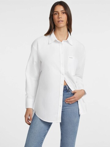 GUESS JEANS Blouse in White: front