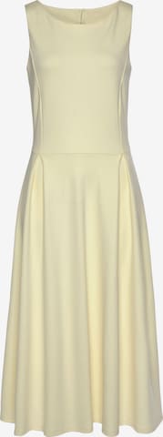 BEACH TIME - Vestido de verano en amarillo: frente