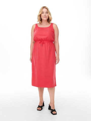 Robe ONLY Carmakoma en rose : devant