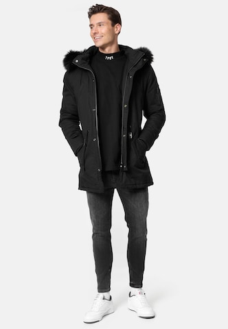 trueprodigy Winter Parka 'Julius' in Black