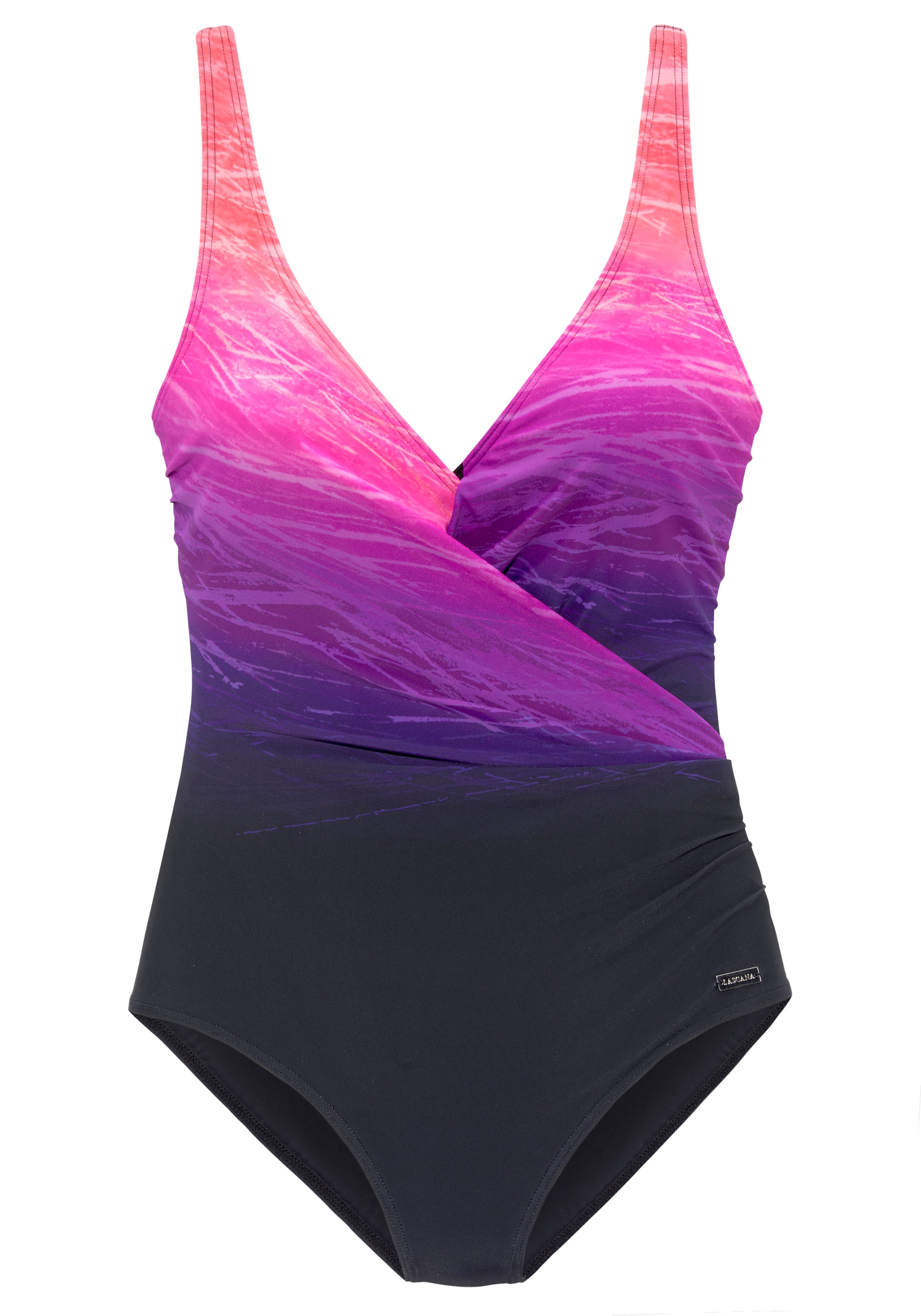 LASCANA Stahovací plavky – fialová: přední strana